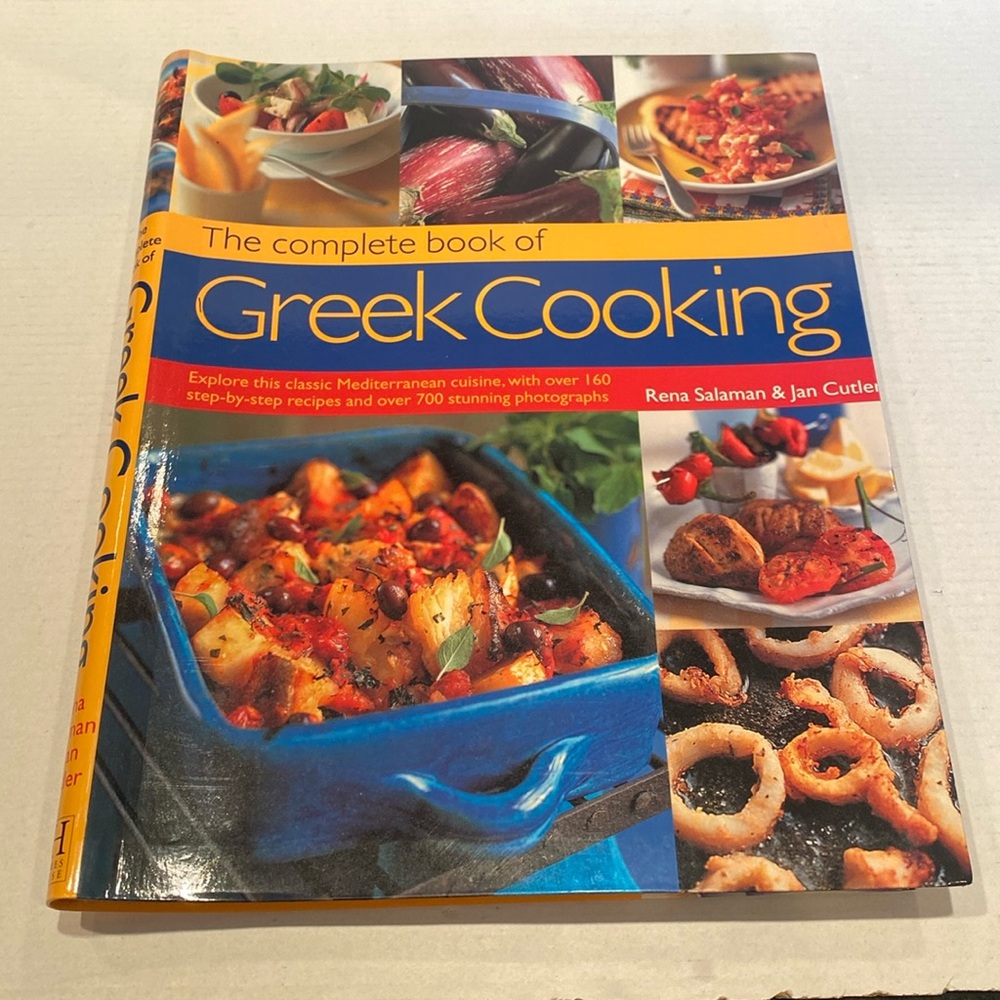 NWOT “The Comply Book of Greek Cooking”